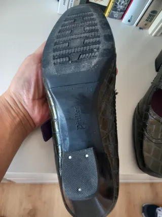 Zapatos salón Pitillos piel efecto cocodrilo