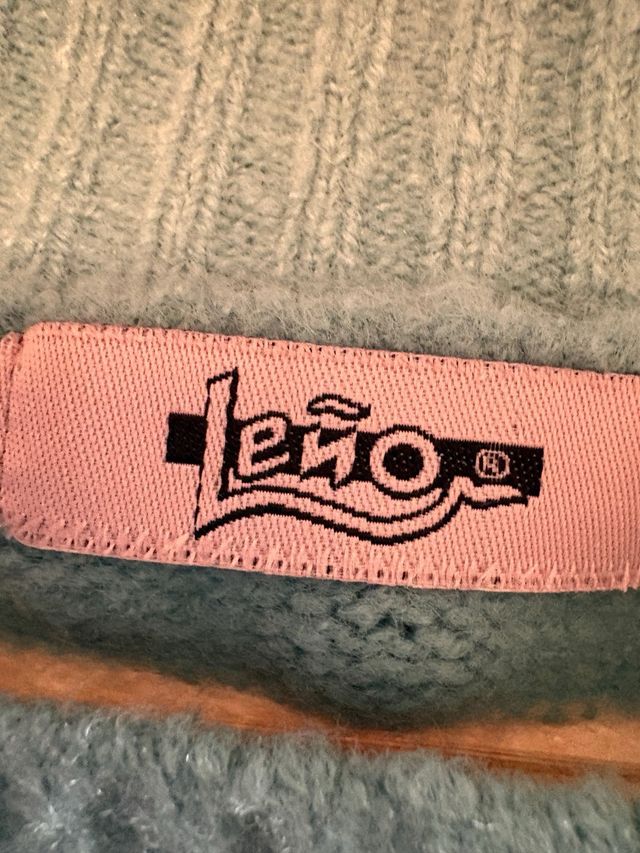 Jersey rayas verde y beige