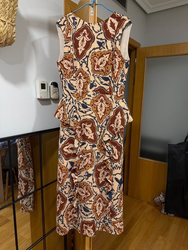 Vestido Cherubina estampado