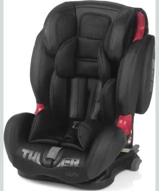 Silla de coche Negra Isofix
