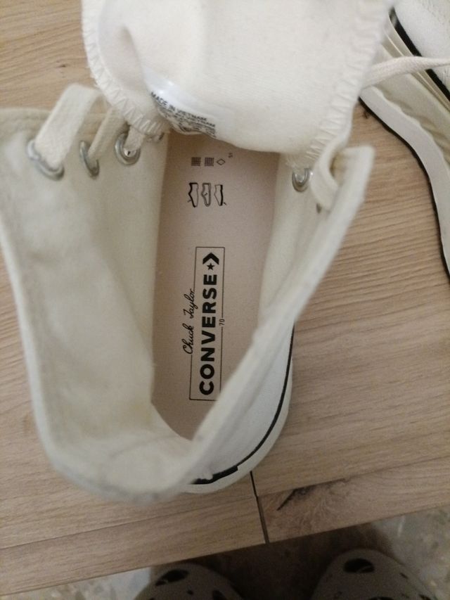 Converse Botas Blancas