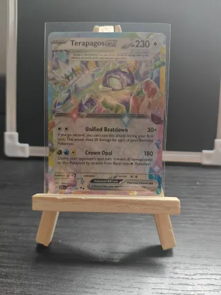 Terapagos EX 126/142 Carta Pokémon