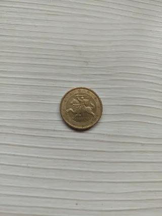 Moneda 10 céntimos Lituania 2015