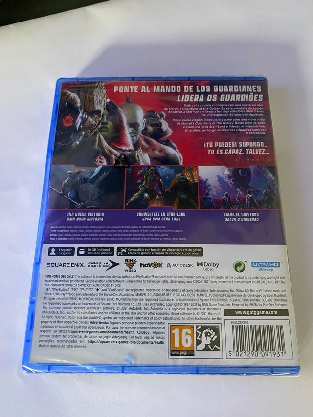 Marvel Guardians of the Galaxy PS5
