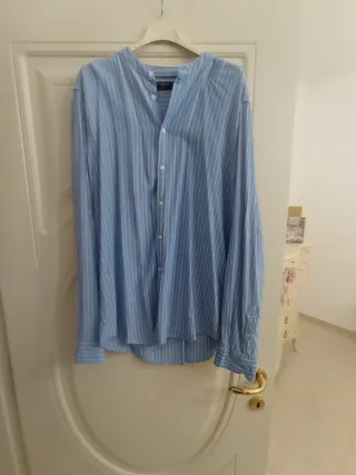 Camicia Piazza Italia Azzurra Righe XL
