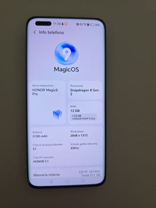 Honor Magic 5 Pro - Ottime condizioni