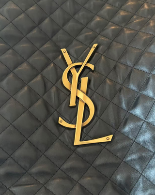 Bolso Tote Saint Laurent Negro Piel