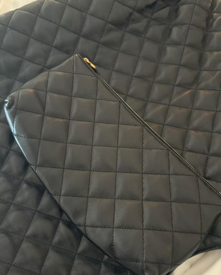 Bolso Tote Saint Laurent Negro Piel