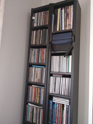 Biblioteca Ikea Negra