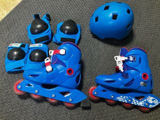 Patines Decathlon Niño Talla 32-34 Azul