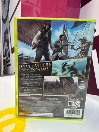 Videojuego Xbox 360 piratas del caribe en el fin del mundo
