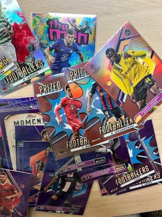 Lote 59 cromos Topps Champions League