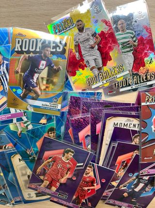 Lote 59 cromos Topps Champions League