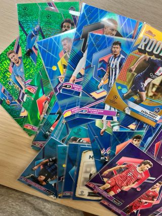 Lote 59 cromos Topps Champions League