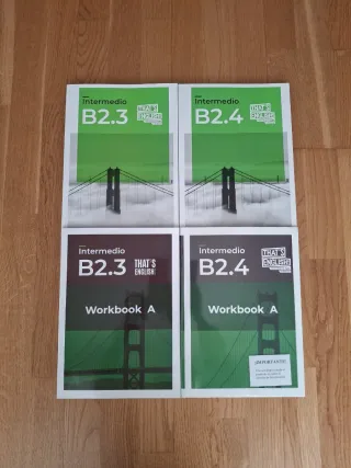 Libros That's English! Intermedio B2.3 y B2.4