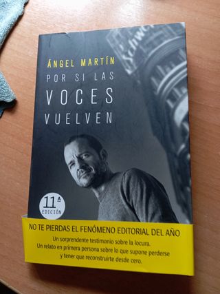 Libro Por si las voces vuelven de Ángel Martín