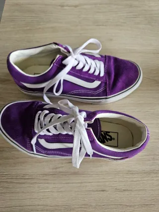 Zapatillas Vans Moradas Talla 37