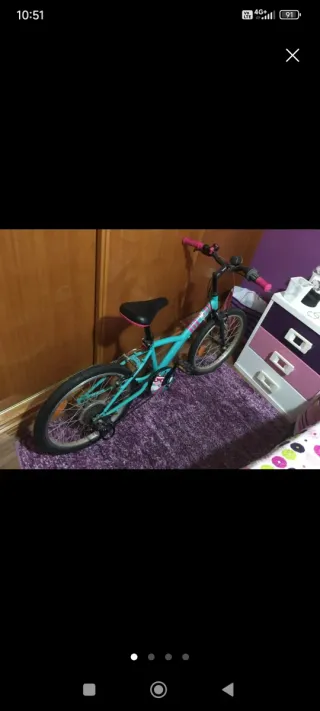 Bicicleta niña 7-10 años