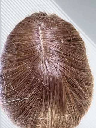 Peluca Castaña/Rubia Pelo Natural Modelo Sole