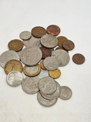 Lote 30 monedas históricas África