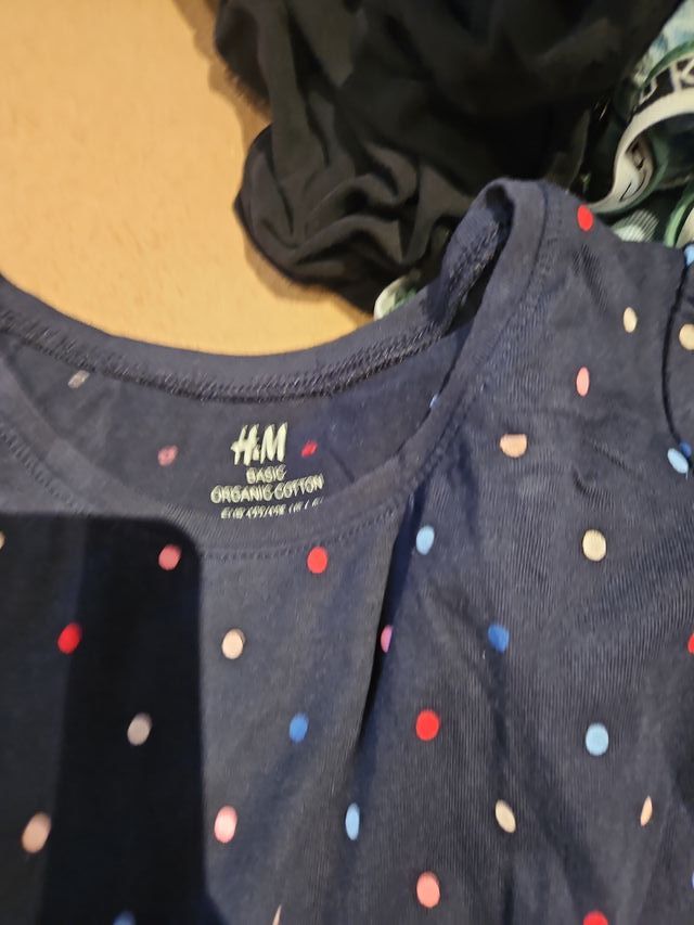 Lote 2 Camisetas Niña Talla 6-8 Disney