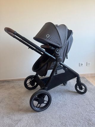 Conjunto carrinho/alcofa/ovo + isofix Maxicosi