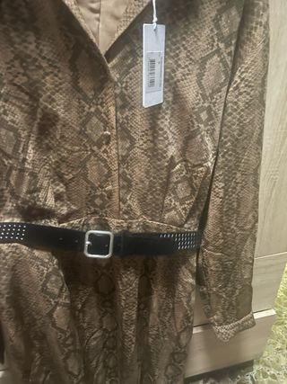 Vestido Guess Nuevo Animal Print Talla M