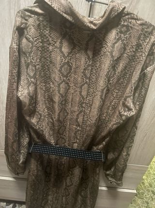 Vestido Guess Nuevo Animal Print Talla M