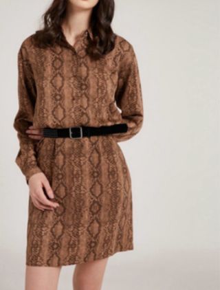 Vestido Guess Nuevo Animal Print Talla M