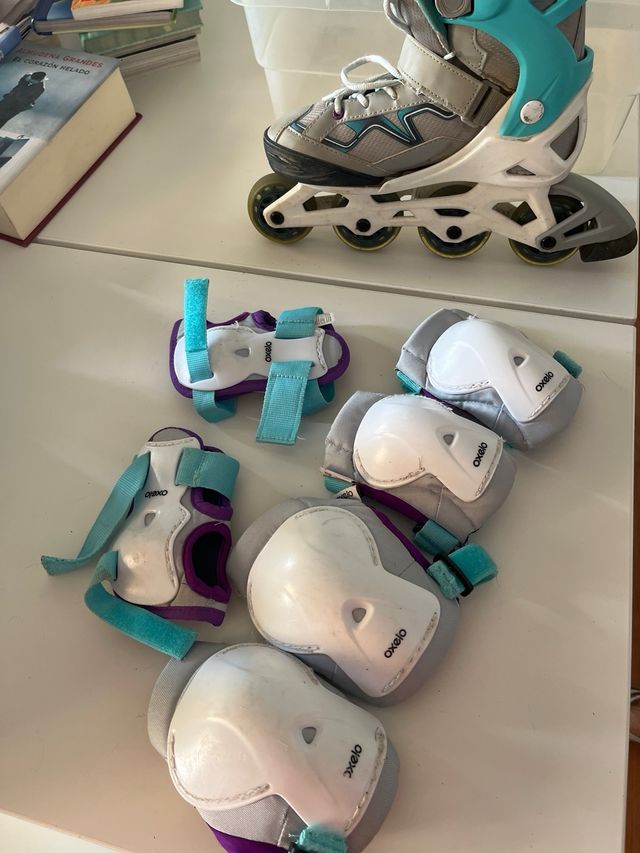 Kit da skate per ragazza di dimensioni regolabili