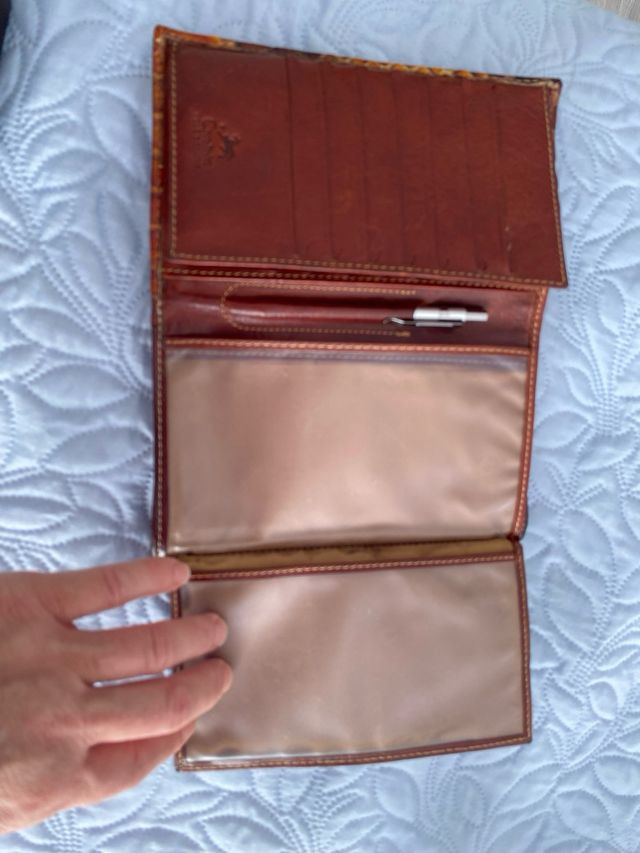 Carteira senhora Cavalinho pele cobra