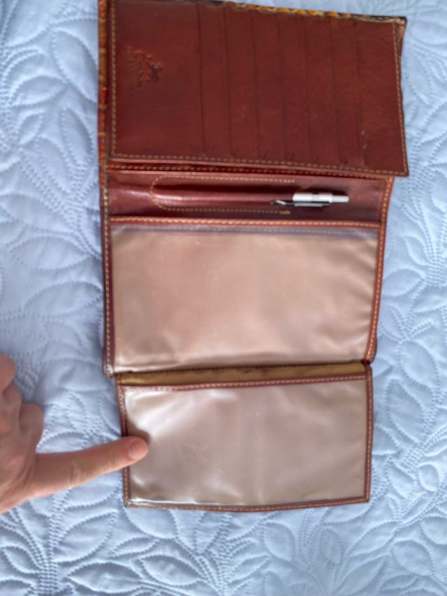 Carteira senhora Cavalinho pele cobra