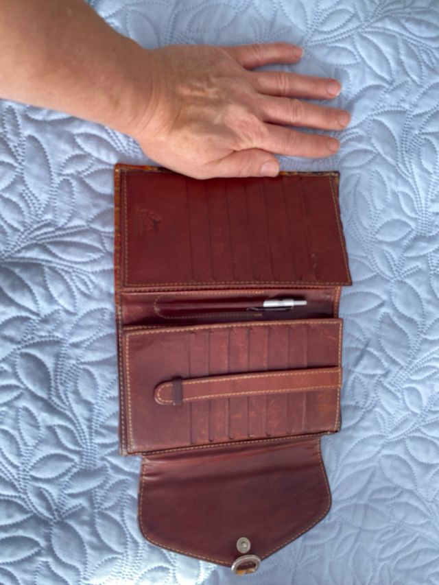 Carteira senhora Cavalinho pele cobra