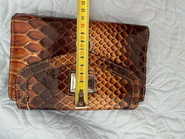 Carteira senhora Cavalinho pele cobra