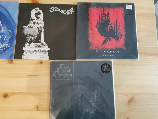 Lotto 3 LP Extreme Doom Metal