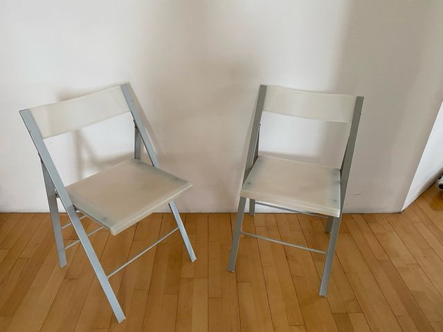 Sillas de cocina plegables (2 unidades)