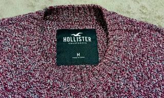 Jersey Hollister Morado Talla M