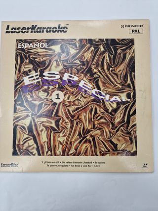 Laser disc Karaoke especial