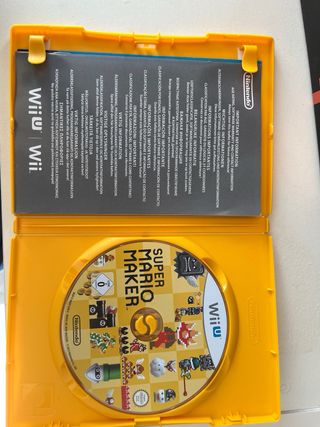 Juego Wii Super Mario Maker