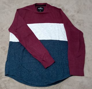 Jersey Hollister Tricolor Talla M