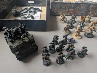 Warhammer 40k Marines Espaciales Ángeles Oscuros