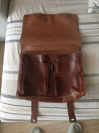 Cartera de piel para portátil/documentos 