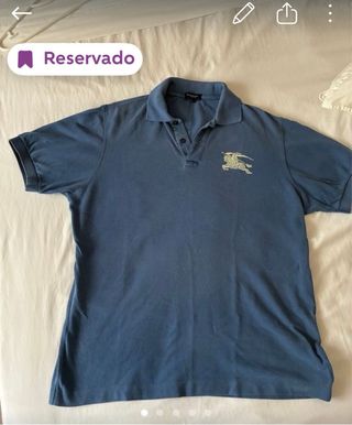 Camisa Yves Saint Laurent Azul Talla M