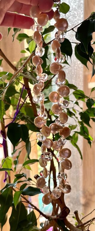 Collar Vintage Perlas de cultivo y Cristales