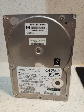 Disco Duro Hitachi Deskstar 500GB SATA 7200rpm