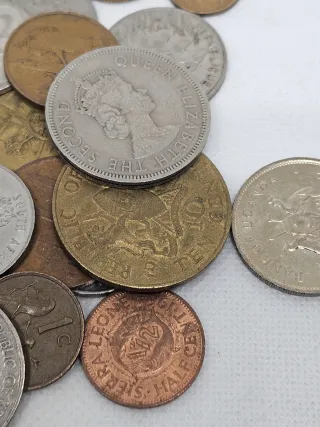 Lote 40 monedas históricas África