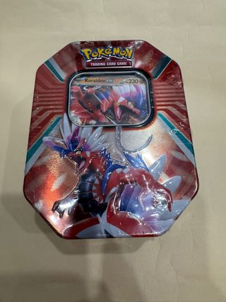 Tin Pokemon Koraidon EX ITA