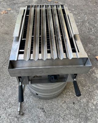 Parrilla Gas  Piedra Volcánica Metal de 60x40