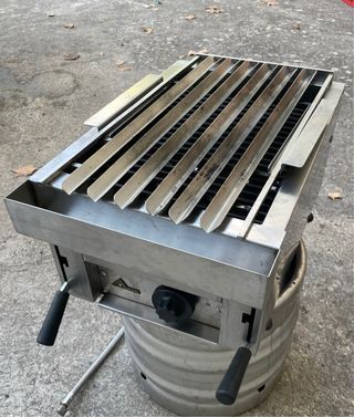 Parrilla Gas  Piedra Volcánica Metal de 60x40