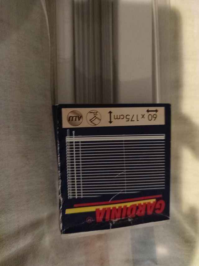 Persiana aluminio blanca 60x175cm